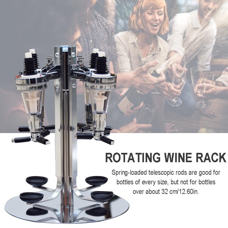 Revolving Liquor Caddy Rotatable Dispenser Revolving Liquor Caddy Rotatable Dispenser
