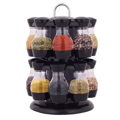 Revolving Spice Rack Condiments Organizer Revolving Spice Rack Condiments Organizer