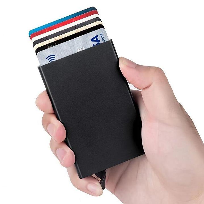 RFID Blocking Metal Card Wallet RFID Blocking Metal Card Wallet