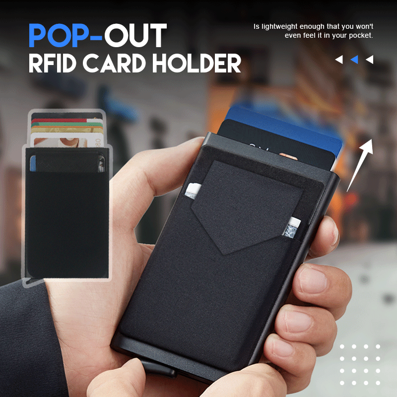 RFID Blocking Metal Card Wallet RFID Blocking Metal Card Wallet