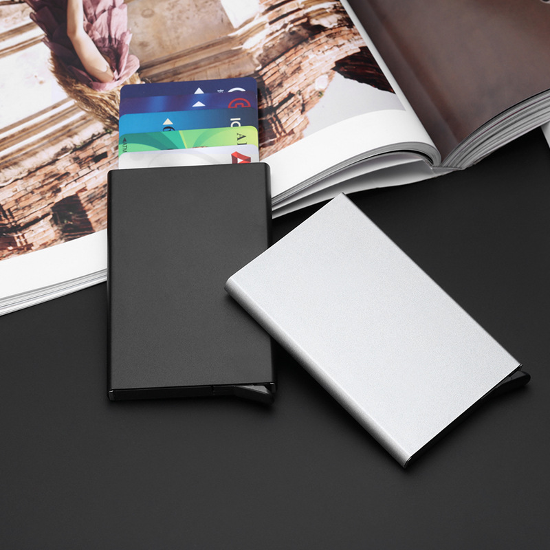 RFID Blocking Metal Card Wallet RFID Blocking Metal Card Wallet