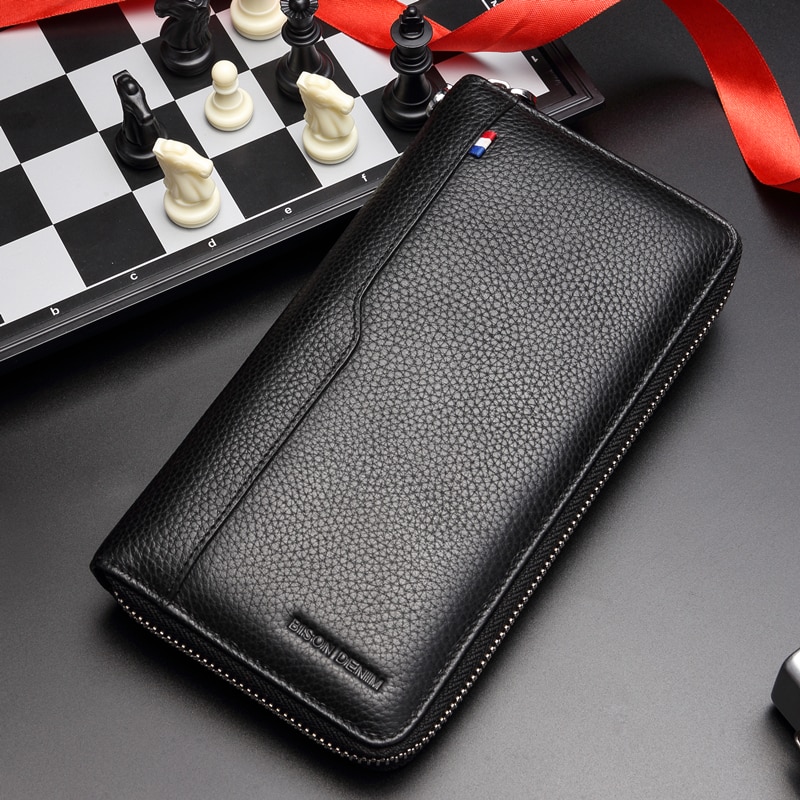 RFID Blocking Wallet Men's Long Purse RFID Blocking Wallet Men's Long Purse