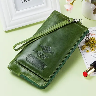 RFID Ladies Wallet Long Leather Wallet RFID Ladies Wallet Long Leather Wallet