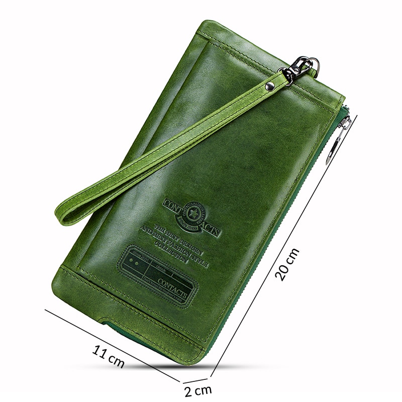 RFID Ladies Wallet Long Leather Wallet RFID Ladies Wallet Long Leather Wallet