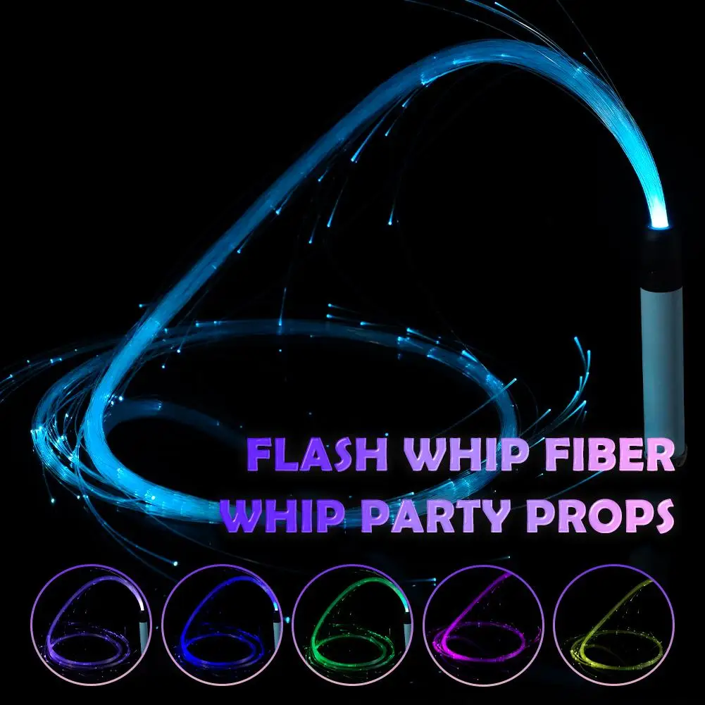 RGB 360° LED Fiber Optic WhipSwivel Super Bright Optical Hand Rope Light-up Pixel Whip Flow Toy Dance Party Lighting RGB 360° LED Fiber Optic WhipSwivel Super Bright Optical Hand Rope Light-up Pixel Whip Flow Toy Dance Party Lighting