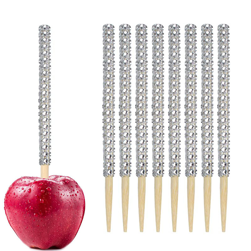 Rhinestone Candy Apple Sticks (10pcs) Rhinestone Candy Apple Sticks (10pcs)