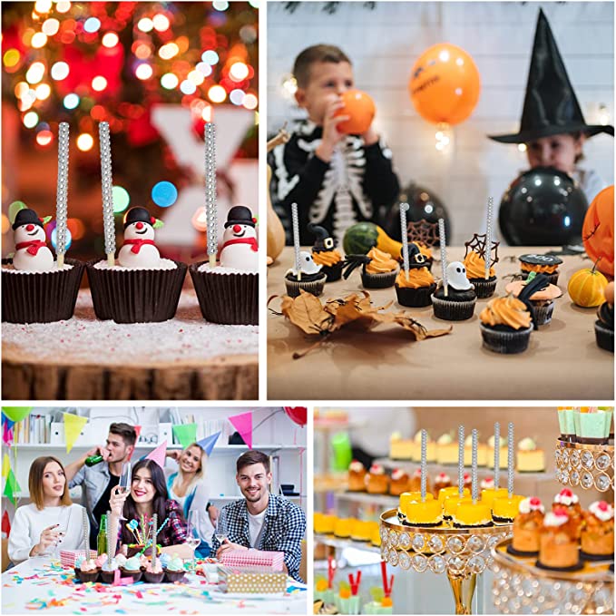 Rhinestone Candy Apple Sticks (10pcs) Rhinestone Candy Apple Sticks (10pcs)