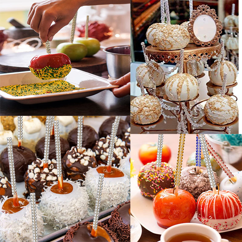 Rhinestone Candy Apple Sticks (10pcs) Rhinestone Candy Apple Sticks (10pcs)