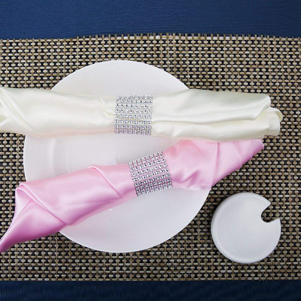 Rhinestone Napkin Rings (100 pcs) Rhinestone Napkin Rings (100 pcs)