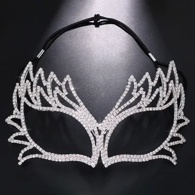 Rhinestone Sexy Mask Handmade Women Festival Face Accessories Crystal Prom Party Mask Masquerade Jewelry Rhinestone Sexy Mask Handmade Women Festival Face Accessories Crystal Prom Party Mask Masquerade Jewelry