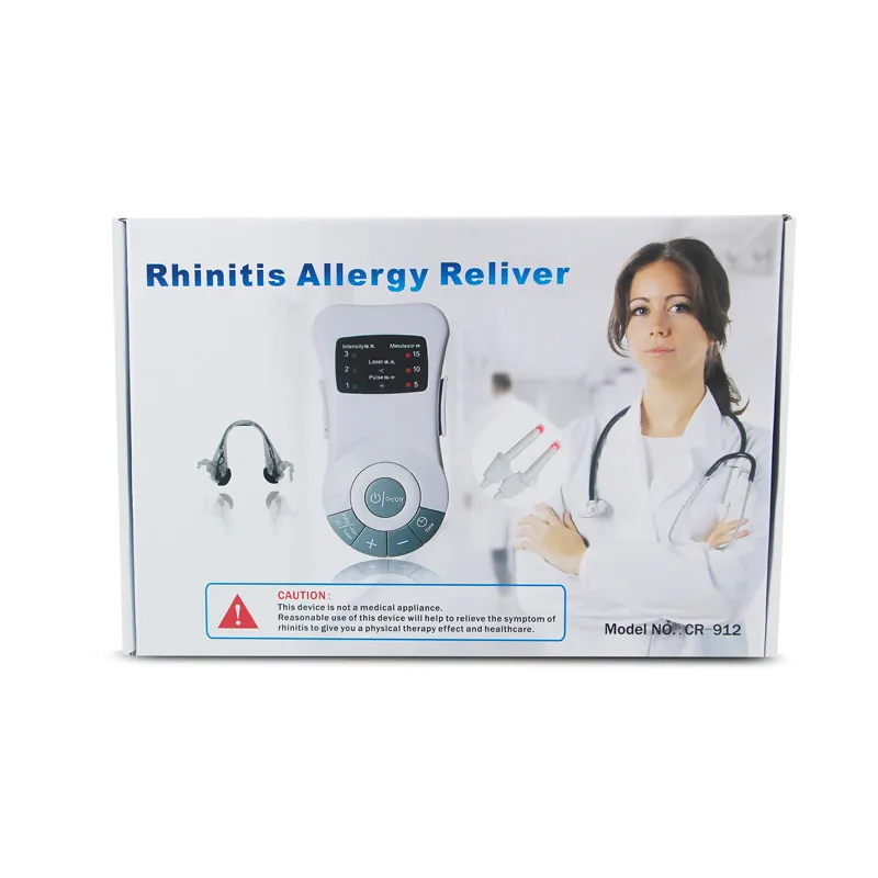 Rhinitis Sinusitis Nasal Polyps Laser Therapy Device Nose Irradiation Cholesterol Phototherapy Instrument