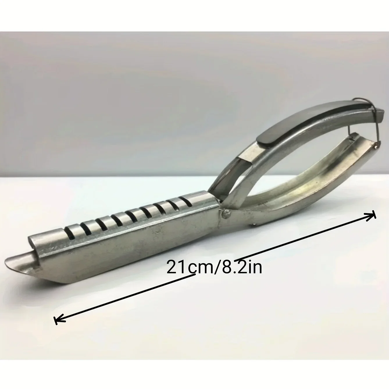 Rib Membrane Removal Tool – Stainless Steel BBQ Rib Skinner with Ergonomic Handle, Meat Preparation, Modern Kitchenware Rib Membrane Removal Tool – Stainless Steel BBQ Rib Skinner with Ergonomic Handle, Meat Preparation, Modern Kitchenware