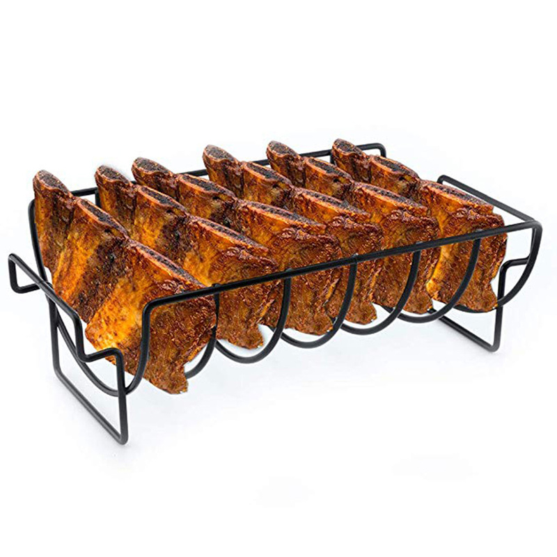 Rib Rack for Grilling Baking and Roasting Rib Rack for Grilling Baking and Roasting