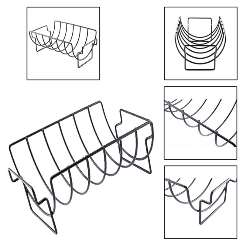 Rib Rack for Grilling Baking and Roasting Rib Rack for Grilling Baking and Roasting