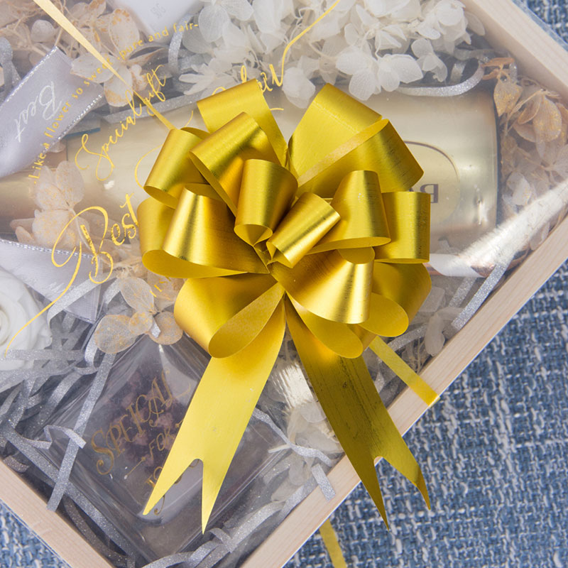 Ribbon Gift Bows Pull Gift Decors (10 Pcs)