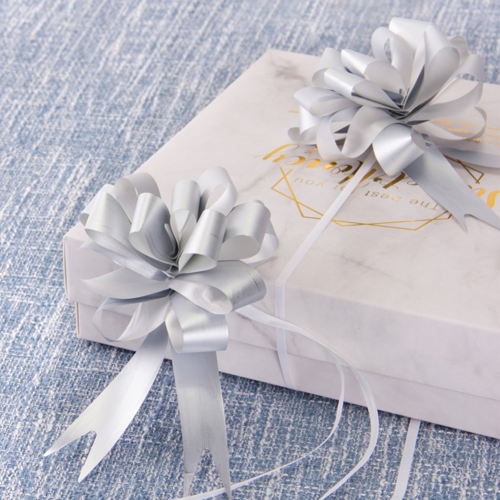 Ribbon Gift Bows Pull Gift Decors (10 Pcs)