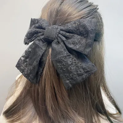 Ribbon Hair Clip Fashion Accessory
