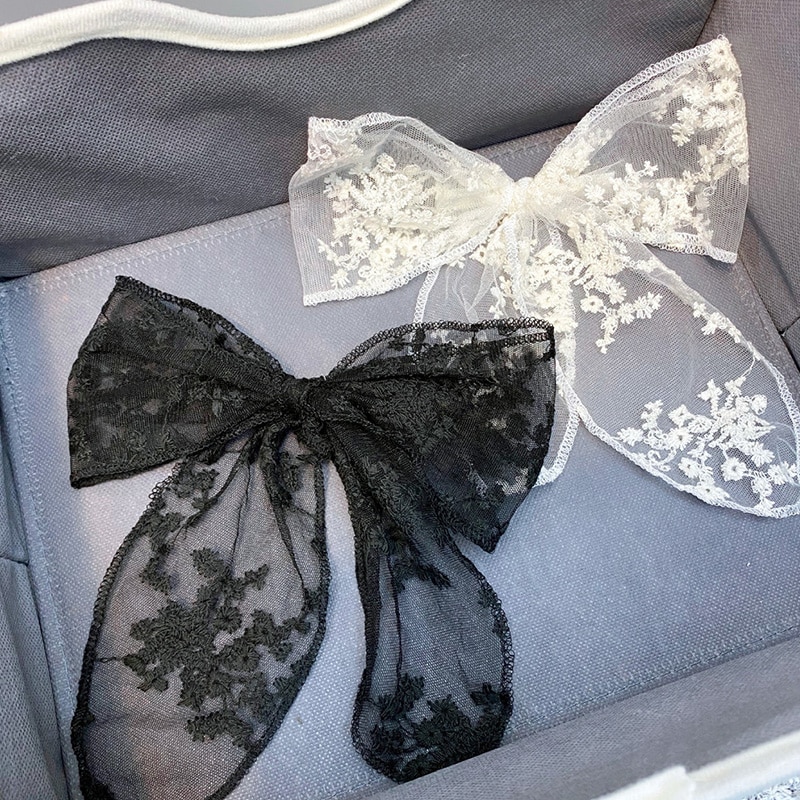 Ribbon Hair Clip Fashion Accessory