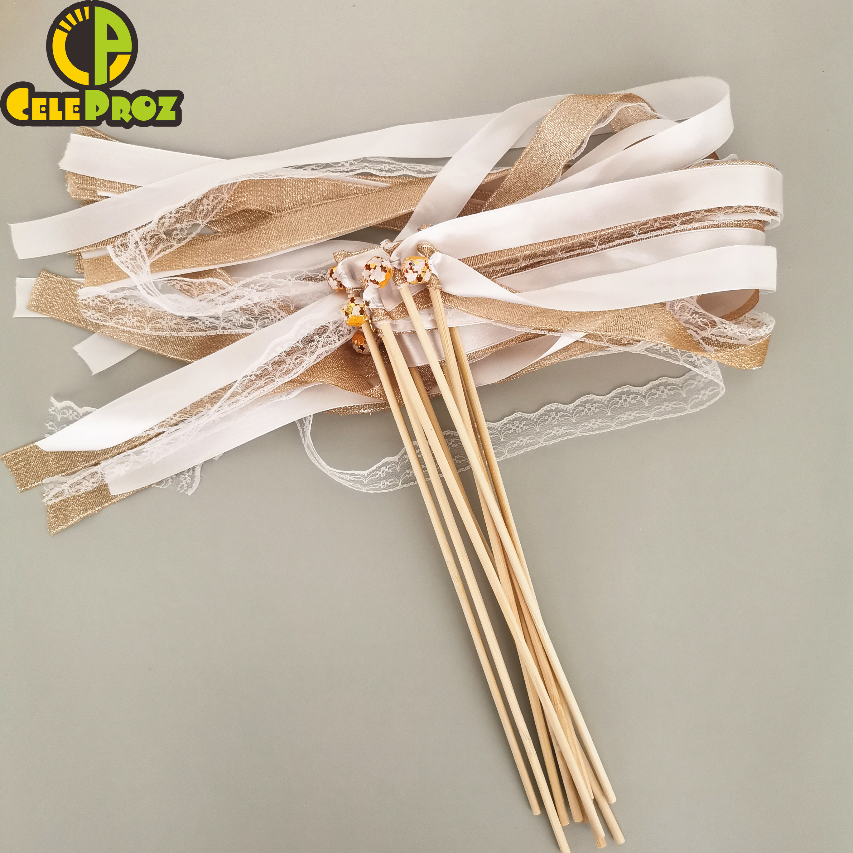 Ribbon Wedding Wands (50 pcs)