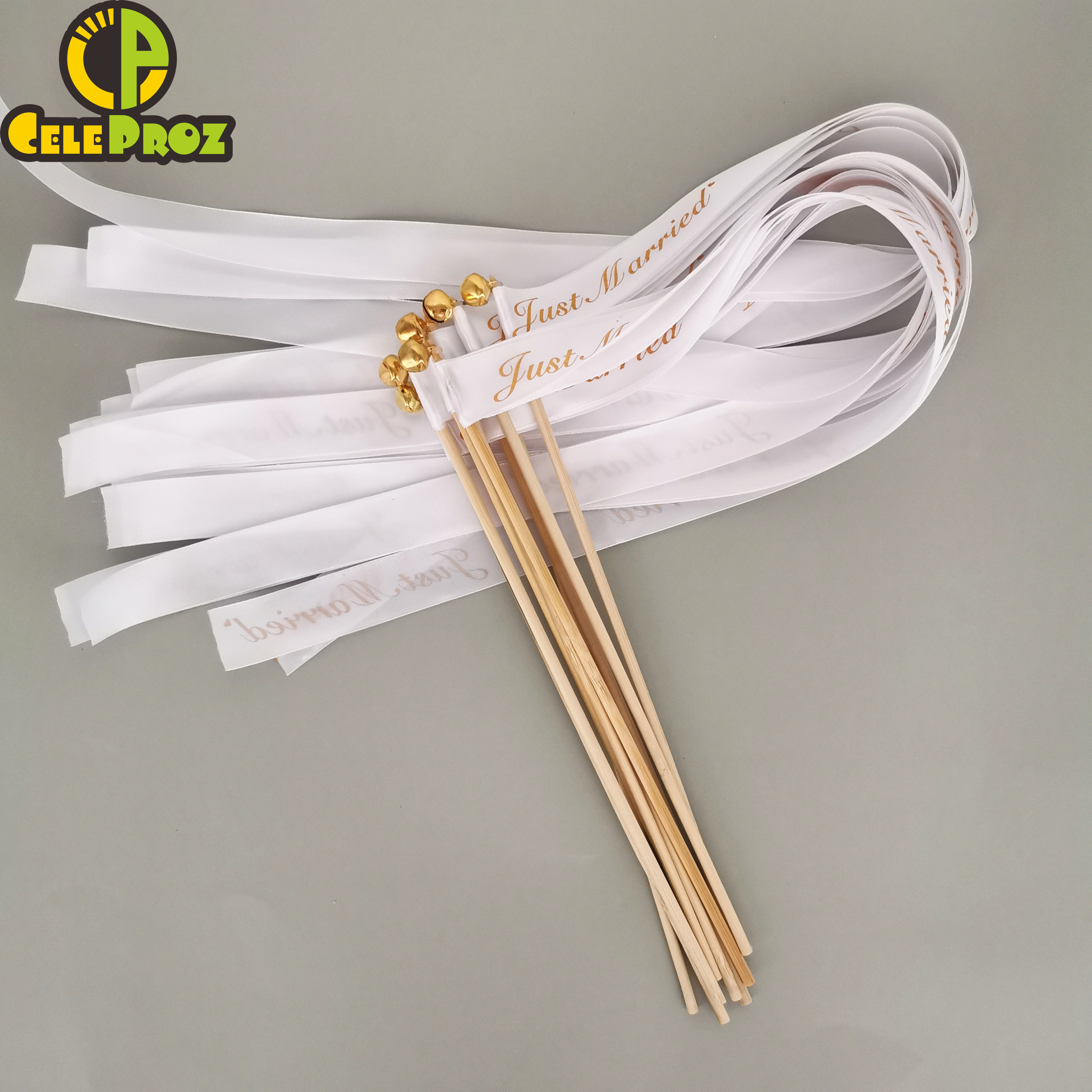 Ribbon Wedding Wands (50 pcs)