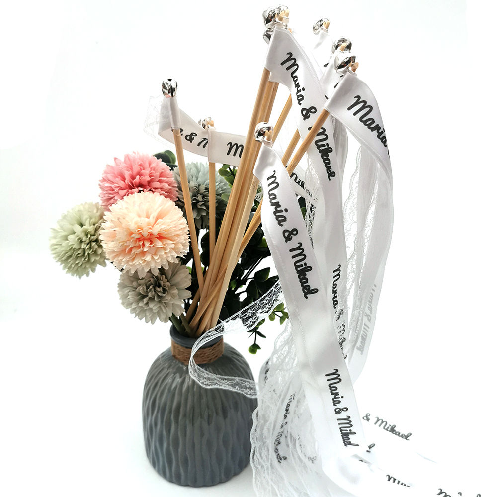 Ribbon Wedding Wands (50 pcs)