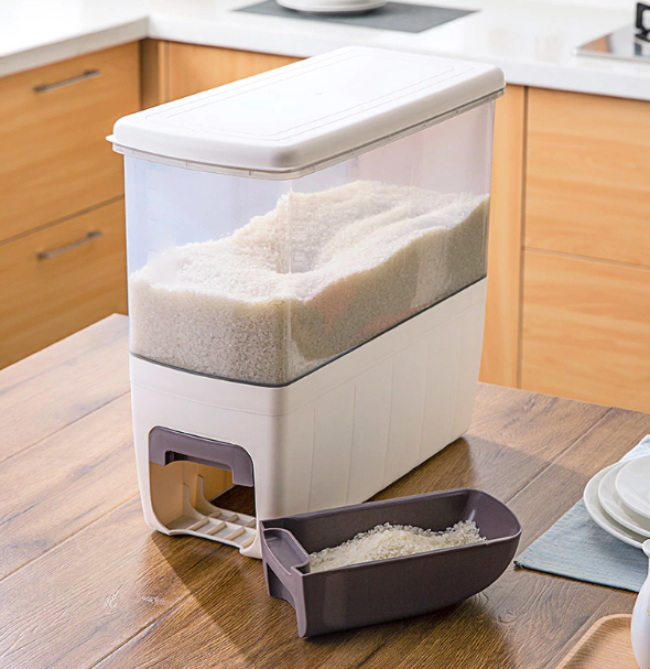 Rice Dispenser Food Storage Container Rice Dispenser Food Storage Container