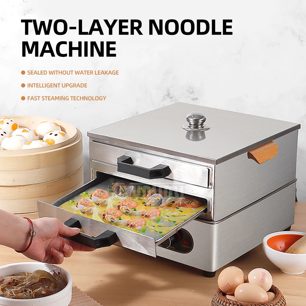 Rice Noodle Roll Machine Maker Temperature Control Household Electric Steamer Rice Noodle Roll Machine Maker Temperature Control Household Electric Steamer