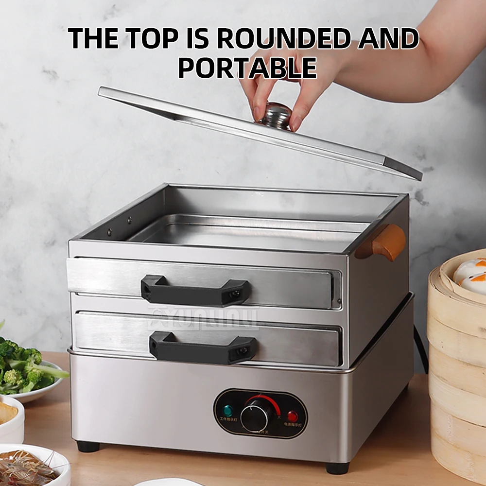 Rice Noodle Roll Machine Maker Temperature Control Household Electric Steamer Rice Noodle Roll Machine Maker Temperature Control Household Electric Steamer