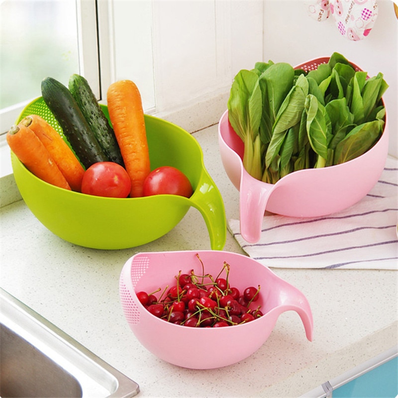 Rice Washer Strainer Washing Bowl Rice Washer Strainer Washing Bowl