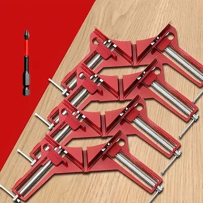Right Angle Clamp, 90 Degrees Corner Clamp, Picture Frame Holder, Glass Holder, DIY Woodworking Hand Tools Right Angle Clamp, 90 Degrees Corner Clamp, Picture Frame Holder, Glass Holder, DIY Woodworking Hand Tools