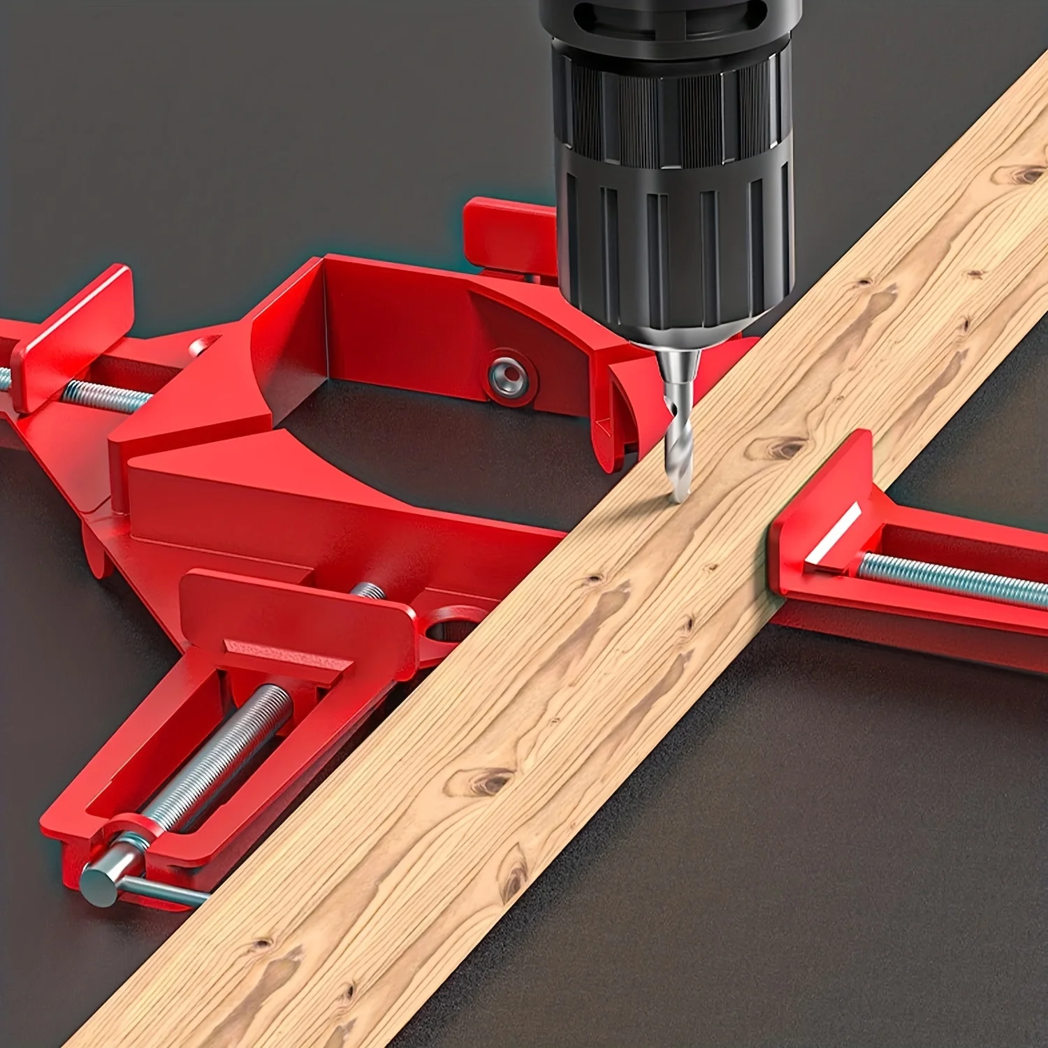 Right Angle Clamp, 90 Degrees Corner Clamp, Picture Frame Holder, Glass Holder, DIY Woodworking Hand Tools Right Angle Clamp, 90 Degrees Corner Clamp, Picture Frame Holder, Glass Holder, DIY Woodworking Hand Tools