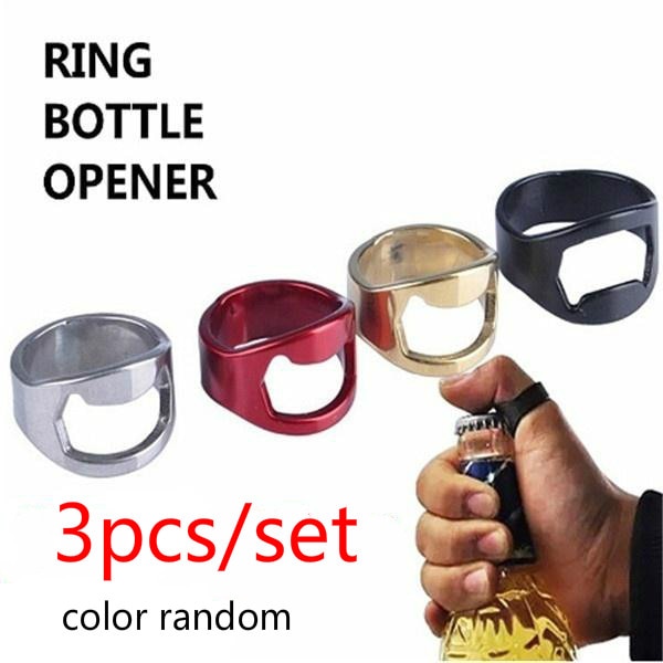 Ring Beer Opener Stainless Set (3pcs) Ring Beer Opener Stainless Set (3pcs)