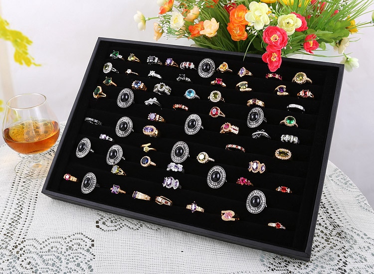 Ring Display Case Jewelry Organizer Ring Display Case Jewelry Organizer