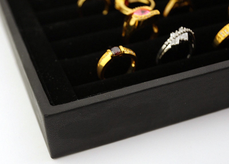 Ring Display Case Jewelry Organizer Ring Display Case Jewelry Organizer
