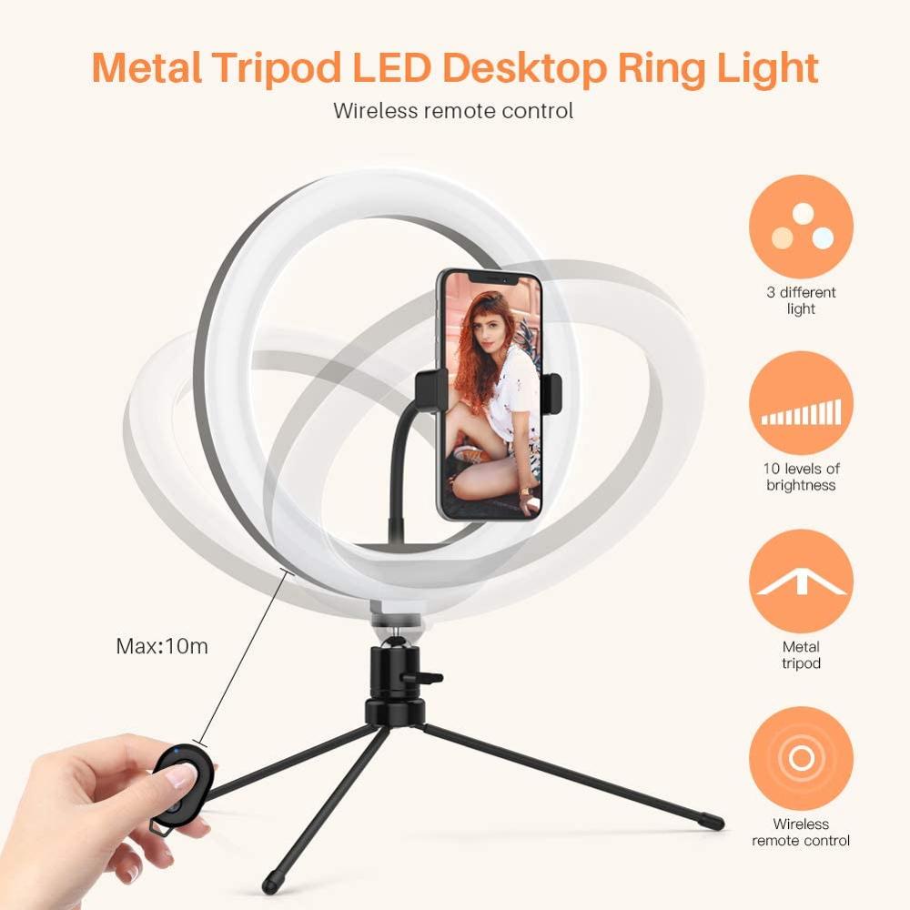 Ring Light Phone Stand Tripod Ring Light Phone Stand Tripod