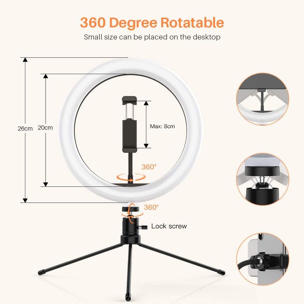 Ring Light Phone Stand Tripod Ring Light Phone Stand Tripod