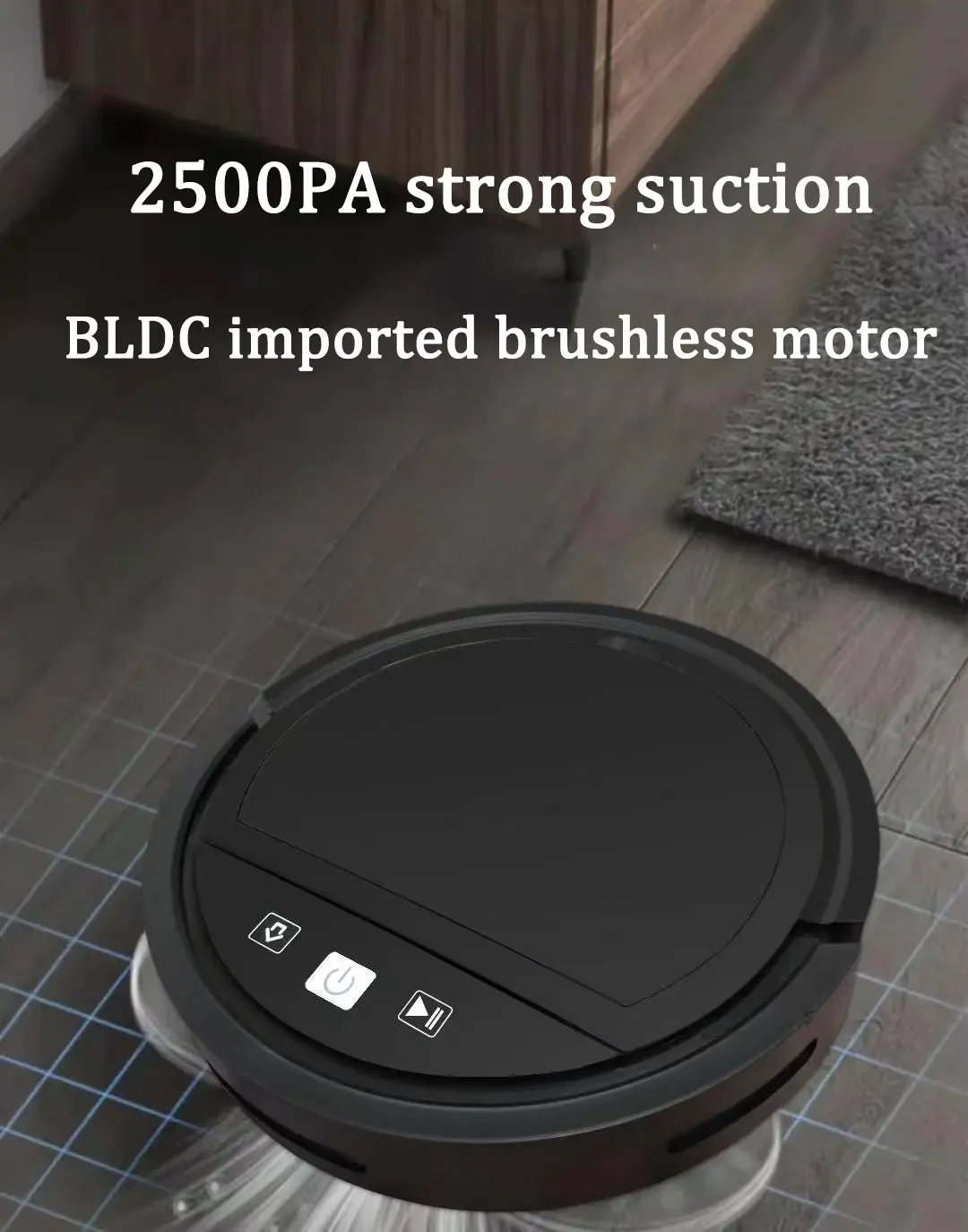 Robot Vacuum Cleaner 2500PA Smart Remote Control Wireless AutoRecharge Floor Sweeping Cleaning appliance Vacuum Cleaner Robot Vacuum Cleaner 2500PA Smart Remote Control Wireless AutoRecharge Floor Sweeping Cleaning appliance Vacuum Cleaner