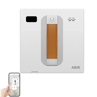 Robot Window Vacuum Cleaner,Dual Water Spray,Laser Sensor,Smart Home Glass Wall Wet Dry Cleaning ,APP&Remote Control