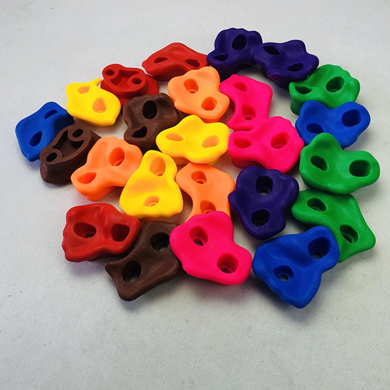 Rock Climbing Holds 10 Grips with Screws Rock Climbing Holds 10 Grips with Screws