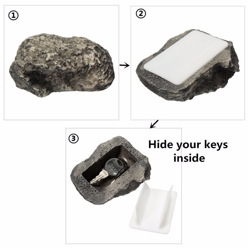 Rock Key Hider Fake Stone Holder
