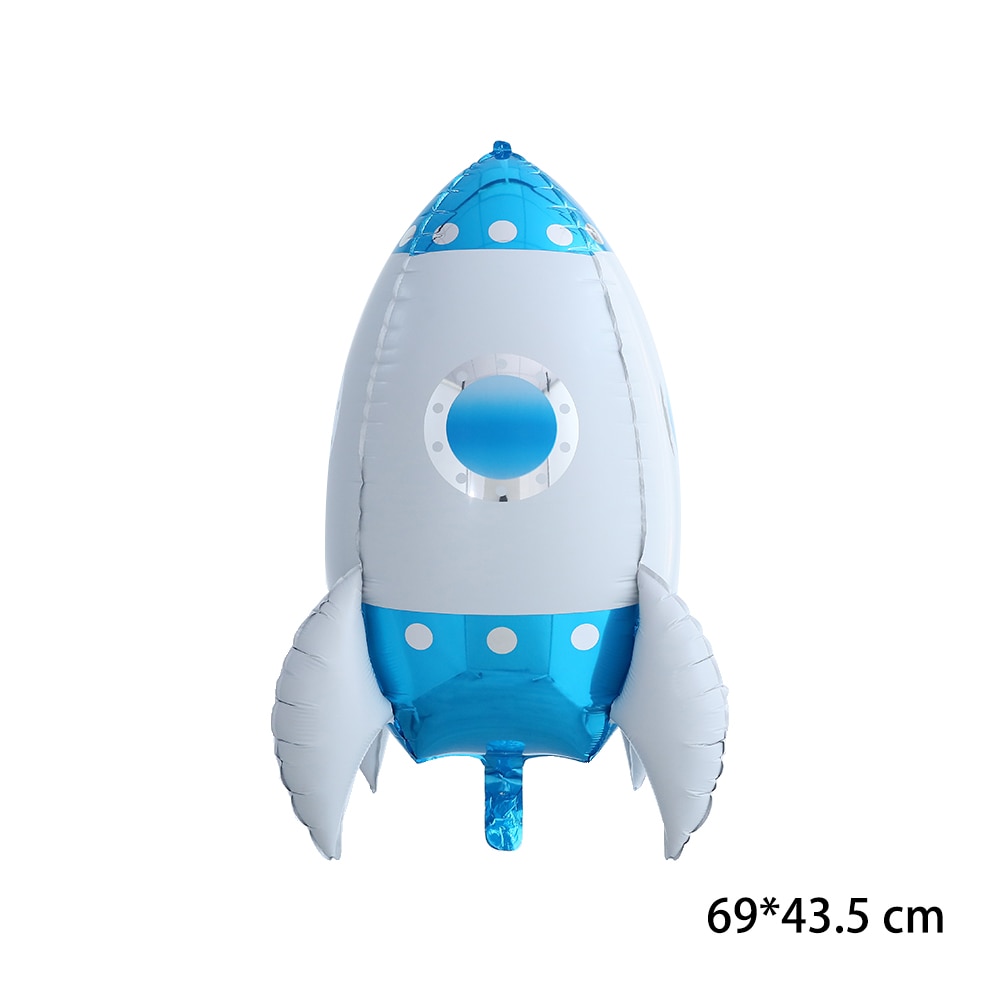 Rocket Balloons Kids Party Decorations (3Pcs) Rocket Balloons Kids Party Decorations (3Pcs)