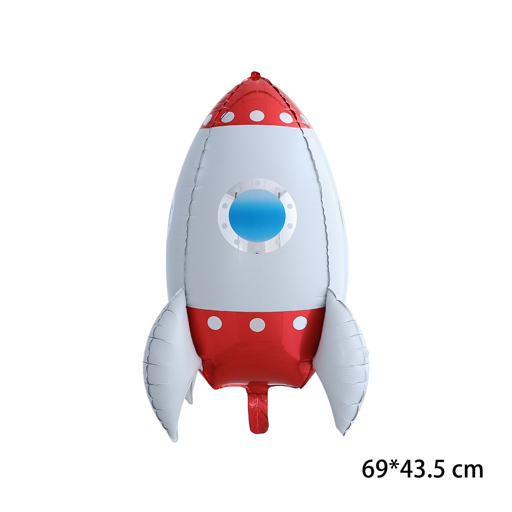 Rocket Balloons Kids Party Decorations (3Pcs) Rocket Balloons Kids Party Decorations (3Pcs)