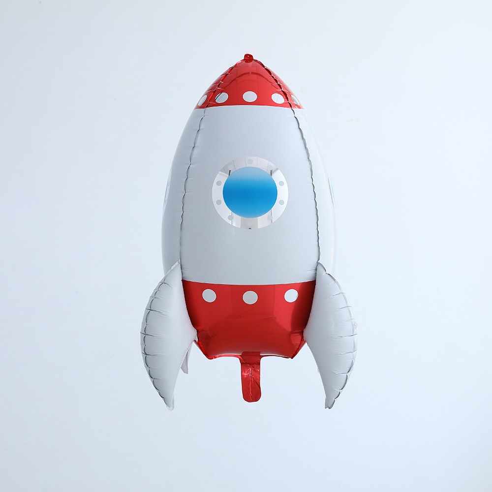 Rocket Balloons Kids Party Decorations (3Pcs) Rocket Balloons Kids Party Decorations (3Pcs)