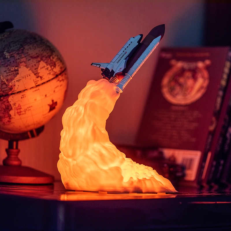 Rocket Lamp Space Shuttle Night Light Rocket Lamp Space Shuttle Night Light