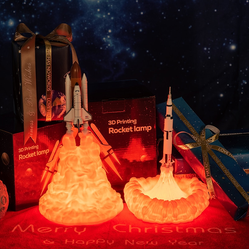 Rocket Lamp Space Shuttle Night Light Rocket Lamp Space Shuttle Night Light
