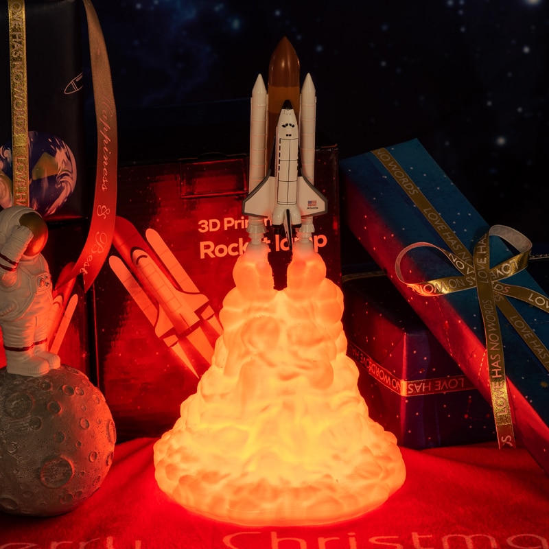 Rocket Lamp Space Shuttle Night Light Rocket Lamp Space Shuttle Night Light