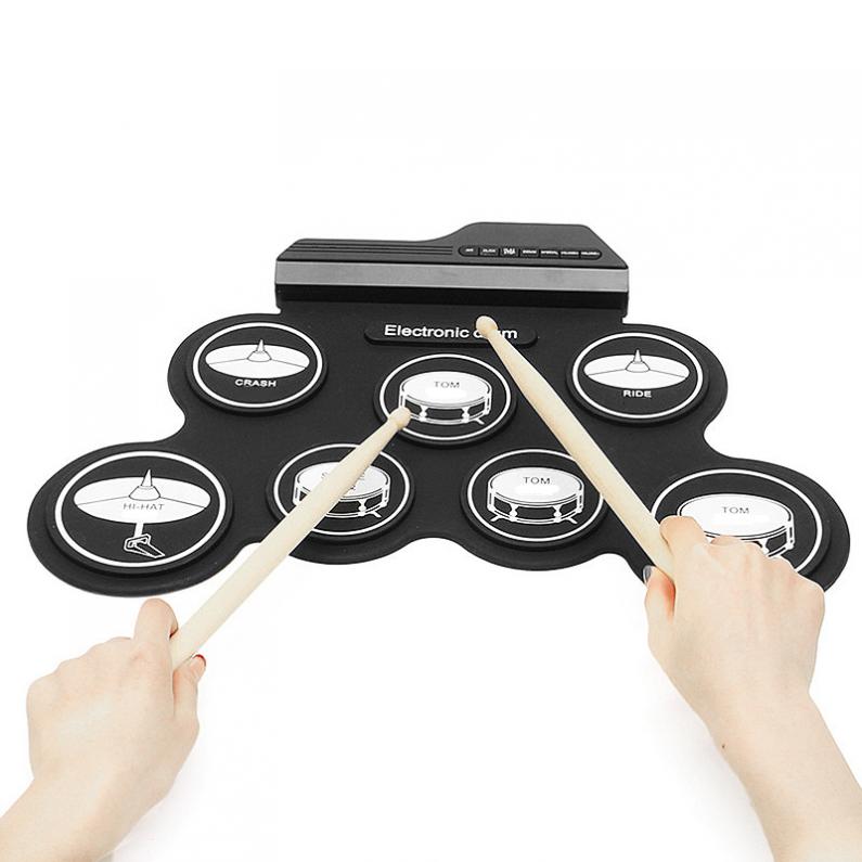Roll Up Drum Kit Electric Instrument Pad Roll Up Drum Kit Electric Instrument Pad