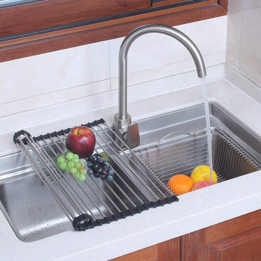 Rollable Over Sink Drainer Rollable Over Sink Drainer