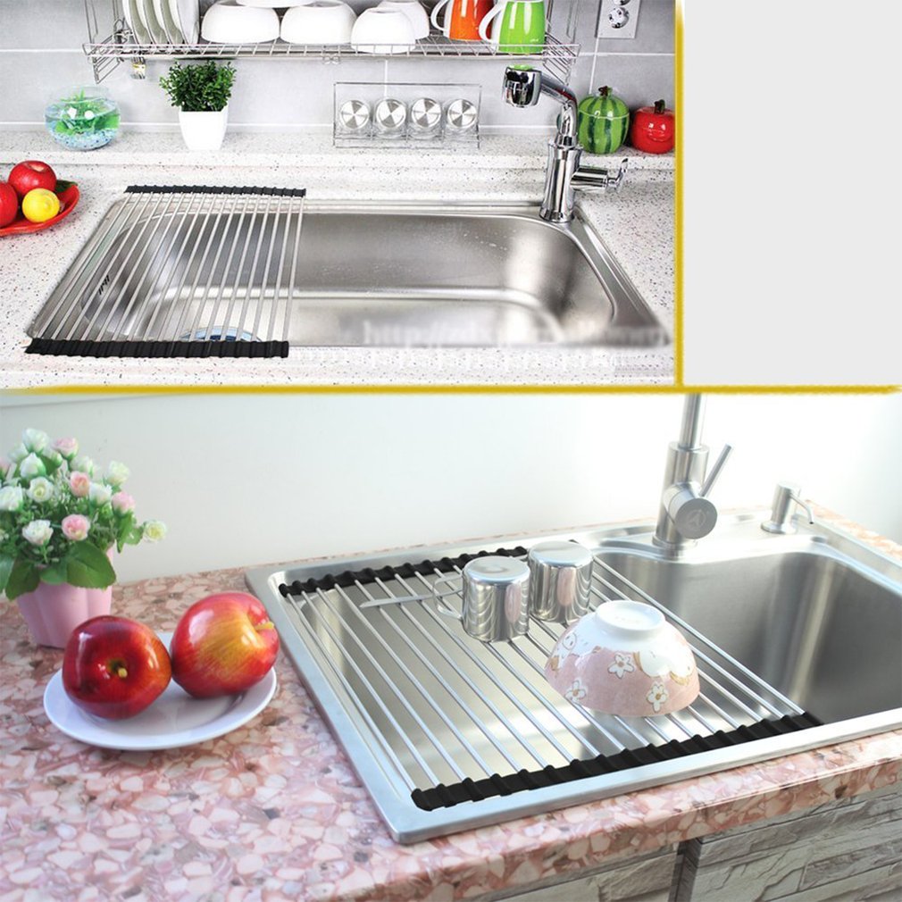 Rollable Over Sink Drainer Rollable Over Sink Drainer