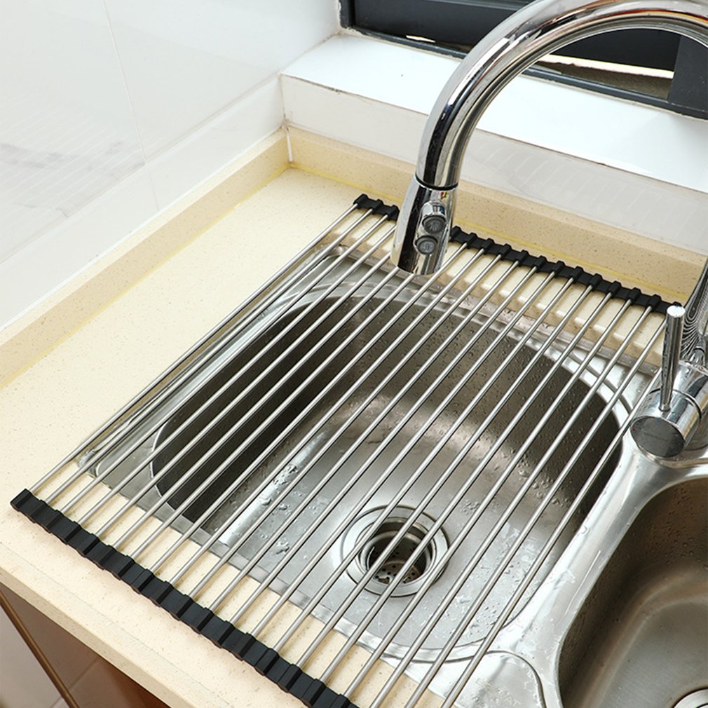 Rollable Over Sink Drainer Rollable Over Sink Drainer